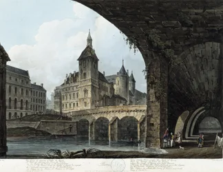 Paris : Le Pont au Change - dans « Paris vu par J.C. Mats », éd. Miller, Londres