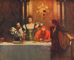 Un verre de vin avec César Borgia, 1893