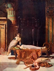 La mort de Cléopâtre, 1890