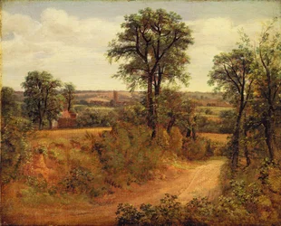 Un chemin près de Dedham, vers 1802