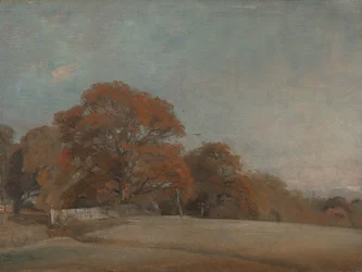 Un paysage automnal à East Bergholt