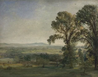 Bardon Hill, Coleorton Hall, vers 1823