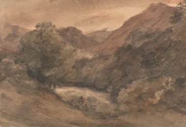 Borrowdale : Soirée après une belle journée, 1er octobre 1806