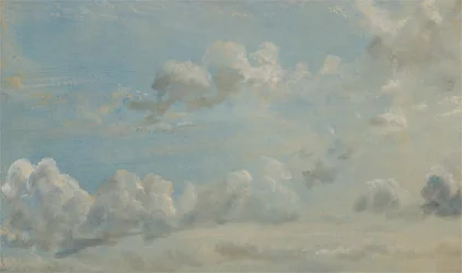 Étude de nuages, 1822