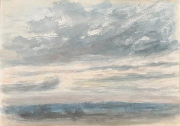 Étude de nuages, 1830-35