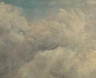 Étude de nuages, vers 1821