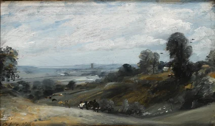 La vallée de Dedham depuis Langham, 1812