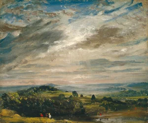 Vue de Hampstead Heath, en direction de Harrow