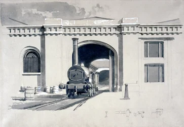 Maison de la locomotive, Camden Town, 1839