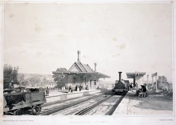 Gare de Pangbourne, 1846