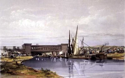 Pont ferroviaire sur le canal Regent