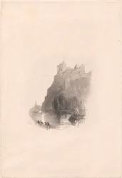 Château Gaillard, depuis le sud