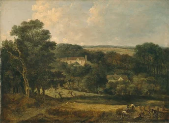 Voir près de Norwich With Harvesters