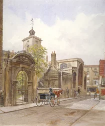 Église de St Olave, Hart Street, City de Londres, 1883