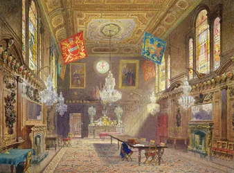 Salle de livrée de la Compagnie des Merciers, 1901