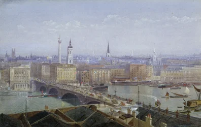 Pont de Londres et la City de Londres, 1892