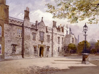 Loge du Maître, Charterhouse, Londres, 1885