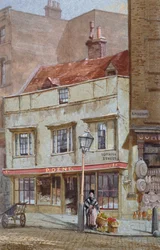 No 1 Tothill Street, Westminster, Londres, vers 1880