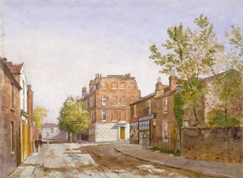 Vue de la Maison Mawson, Chiswick Lane, Chiswick, Londres, 1882