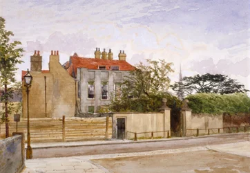 Vue de Turret House, Lambeth, Londres