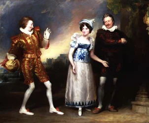 Maître Page, Anne Page et Slender