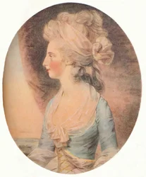 Mary Isabella, duchesse de Rutland, vers 1781