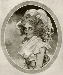 Sarah Siddons, gravée par Peltro W. Tomkins, tirée du 