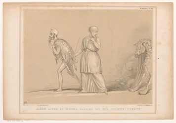 Caricature de Richard Cobden en Jason