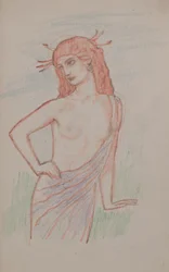 Sans titre [Figure féminine]