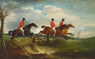 Le Squire avec le Quorn, 1827