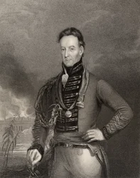 Sir Charles Shipley, Gouverneur de la Grenade, gravé par H. Cook, de 