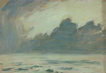 Paysage marin, fin 19e siècle - milieu 20e siècle