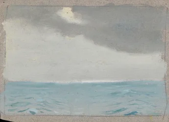 Paysage marin, fin 19e siècle - milieu 20e siècle