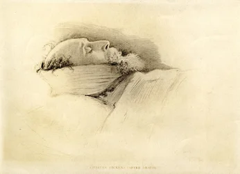 Dickens, le jour après sa mort, 1870