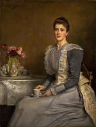 Portrait de Mary Endicott d.1957, Mme Joseph Chamberlain, 1890-91