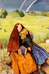 La fille aveugle, 1856