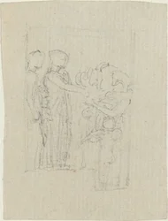Mendiants à une porte (Étude pour le monument Yarborough)