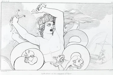 Épisode de Charybde et Scylla : six compagnons d