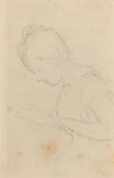 Femme de profil