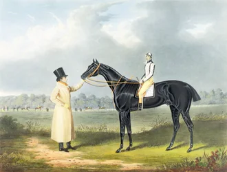 Jerry", vainqueur du Great St. Leger à Doncaster