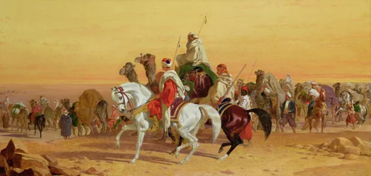 Une caravane arabe