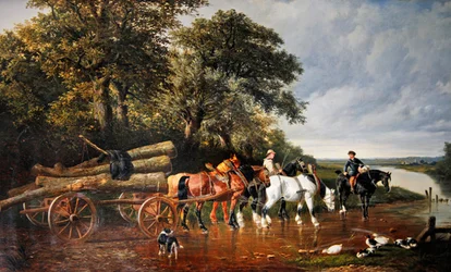 Le chariot de bois