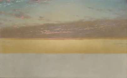 Ciel au coucher du soleil, 1872