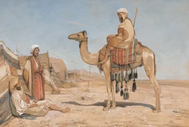 Un campement bédouin ; ou, Bédouins arabes