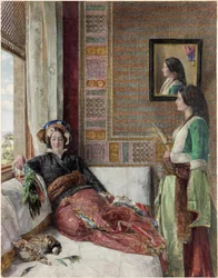 La vie du harem - Constantinople
