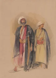Cheikh Hussein de Gebel Tor et son fils