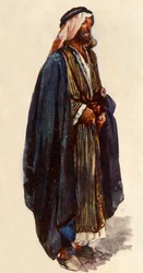 Fermier Arabe. Environs de Jérusalem, 1902