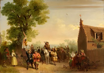 Triomphe de Stoffel Brinkerhoff, à son retour de ses conquêtes en Orient, 1835