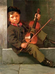 Le Jeune Violoniste, 1874