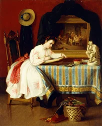 Le jeune artiste, 1867